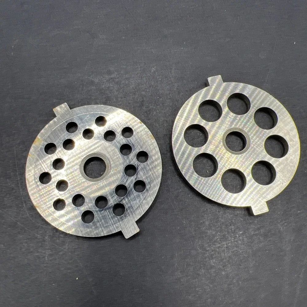2-Pack Round Blades for KitchenAid KSMFGA meat grinder food chopper Attachment